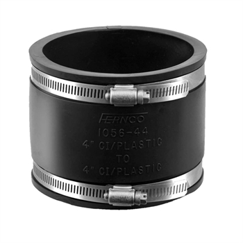 Fernco 145-168 mm kobling 160 mm til støbejern DN150, i jord