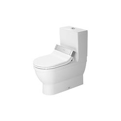 Duravit Starck 3 toiletsæde med Softclose, Hvid forlænget model