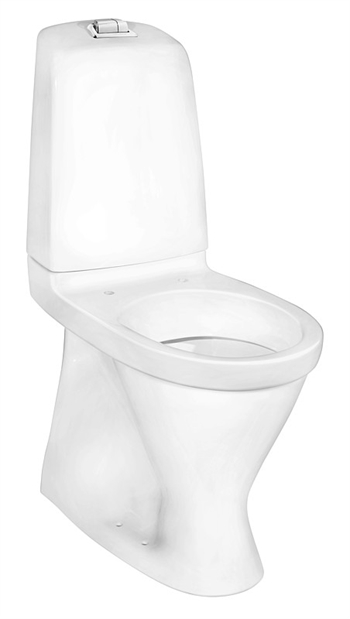 Gustavsberg Nautic 5546 Toilet m/Skjult S-lås Høj Model