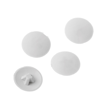 Ifö Sign/Cera dækhætter hvid sæt a 4 stk