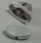 Ifö Cera skylleknapsæt matforkromet   