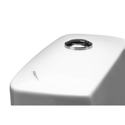 Laufen Pro-n trykknap til gulvstående toilet i krom