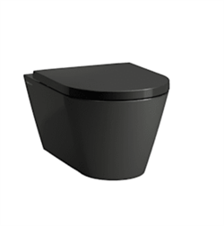 KARTELL BY LAUFEN hængeskål, rimless i sort højglans