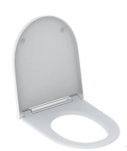 Geberit ONE toiletsæde Soft close, Quick-Release, Blankforkromet