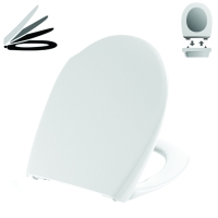 Pressalit sæde ConCordia hvid, m/soft close inkl. beslag m/lift-