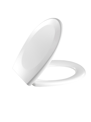 Pressalit Toiletsæde 716 med låg i Hvidt