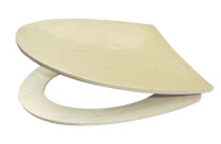 Pressalit Cera Mistral Toiletsæde i Hvidtonet birk 