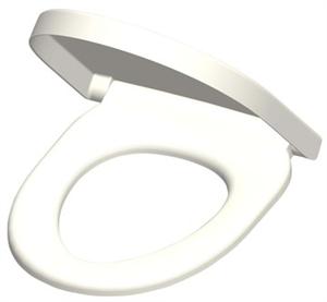 Aqualux toiletsæde blød plast 