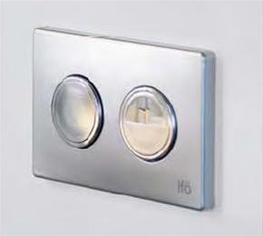 Ifö Sign Pneumatisk Trykknap Dobbeltskyl