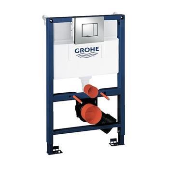 Grohe Rapid SL indbygningscisterne med skate betjeningsplade 82 cm Høj