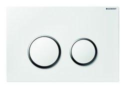 Geberit Sigma 20 Trykknap Hvid - Krom - Hvid