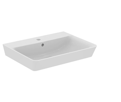 Ideal Standard Connect Air håndvask 60 cm firkantet med hanehul og overløb