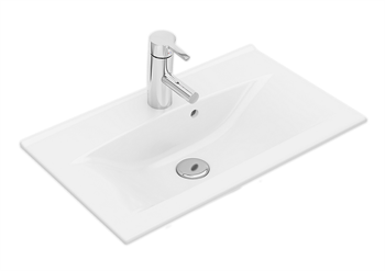 Ifö Sense håndvask 60 compact, slim rim 61,6 x 37,4 x 15,7 cm i Hvid