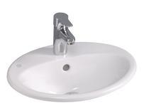 GBG 5555 Nautic oval nedfældningsvask 