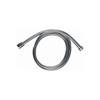 Toni bruseslange i Krom- Længde 1,5 meter