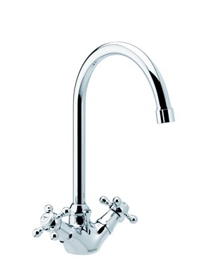 Damixa Tradition Håndvaskbatteri m/Bundventil