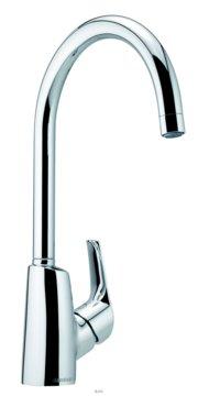 Damixa Rowan Køkkenbatteri med høj tud - Krom