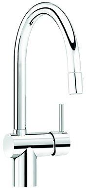 Damixa Osier Køkkenbatteri m/Høj C-tud og udtræk