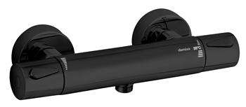 Damixa Silhouet TMC termostatarmatur i Matsort med Anti-fingerprint