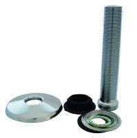 Tilgangsstykke, Længde 120 mm, roset 70 mm Ø