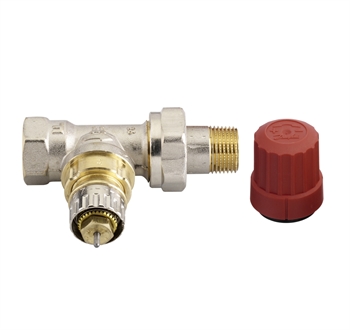 Ventilhus 3/8" RA-N, ligeløbende Danfoss