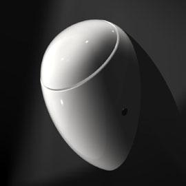 Ilbagno Alessi. Hjemme urinal.