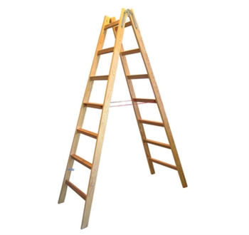 JUMBO wienerstige, træ, 8 trin