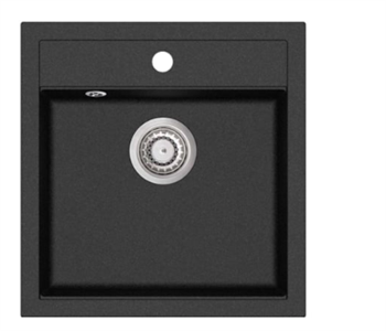 Lavabo Jupiter 50 komposit køkkenvask med krom afløb