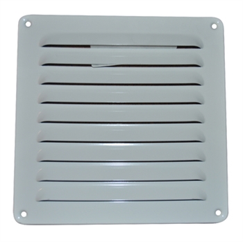 MURRIST 195X195MM ALU/HVID