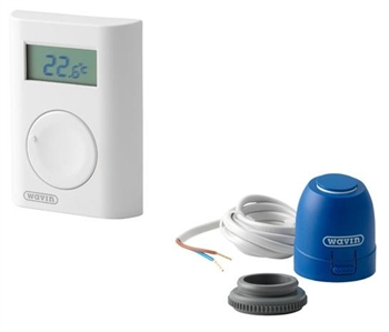 Wavin AHC 9000 trådløs rumtermostat og telestat