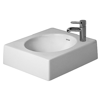 Architec håndvask 45 cm til bord kvadratisk