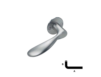 Dørgreb Arne Jacobsen 111 i Slebent rustfrit stål 