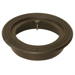 Duco 315 mm rørbrøndkarm uden rist/dæksel, Rund, GG