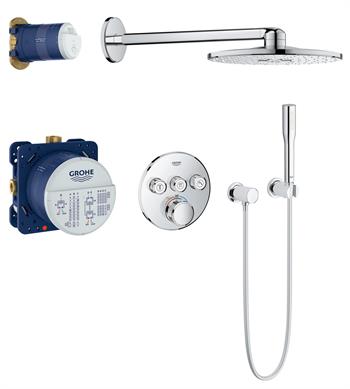 Grohtherm SmartControl Bruser sæt med  Rainshower 310 SmartActive 34705000  722686804