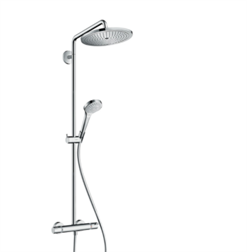 Hansgrohe Croma Select S 280 showerpipe brusersæt I krom 