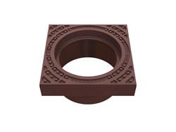 CITY-N dæksel 400/425mm, SG-jern med pakning og lås, 40 Tons