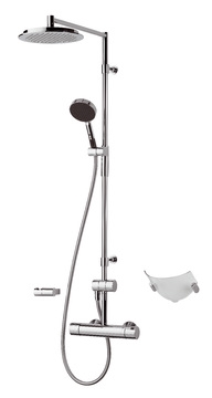 Oras Cubista Brusesystem m/Termostat