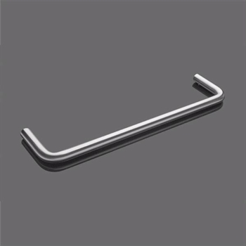 D-Line Håndklædebøjle slebet overflade 