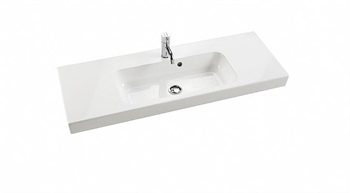 Dansani Menuet Mini porcelænsvask 101 cm i hvid model 534310003