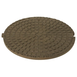 Duco 425 mm dæksel uden pakning, drænet, 25 t, SG