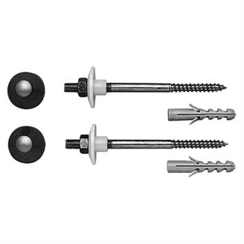 Duravit befæstigelse og kapper hvid til hængetoilet