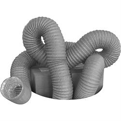 Flexslange PVC-belagt aluminiumsfolie på stålspiral L=5000