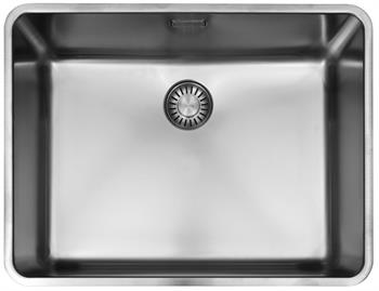 Franke Luksus stålvask med integreret turboafløb, overløb og slimtop profil 