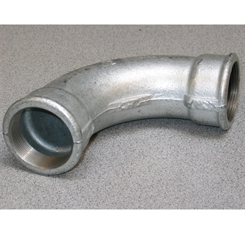 Galvaniseret Bøjning Muffe/Muffe 1/2"