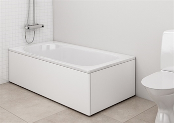 Ifø Gavlplade I Hvid - Plan hvid