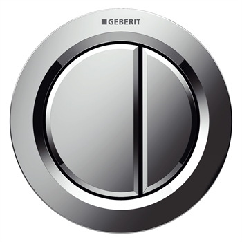 Geberit Omega01 dobbelt fingertryk