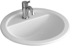 Håndvask fra Villeroy og Boch i hvid til nedfældning