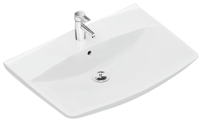 Loaded inerti Kælder Ifö Spira Art håndvask hvid Mål: 60 x 49,5 cm - 623146000