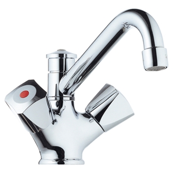 Børma armatur med omskifter til brus