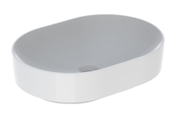 Ifö VariForm lay-on elipseformet håndvask. Til bordplade 55 cm